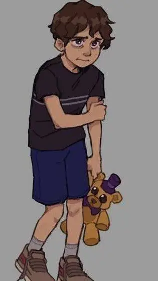 ai character: Evan afton background