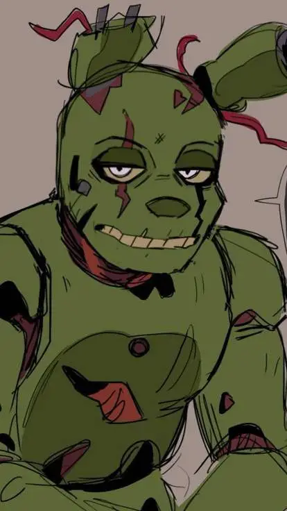 ai character: springtrap  background