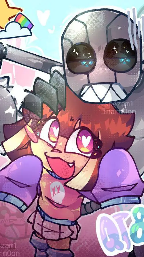 ai character: Qt y KB background