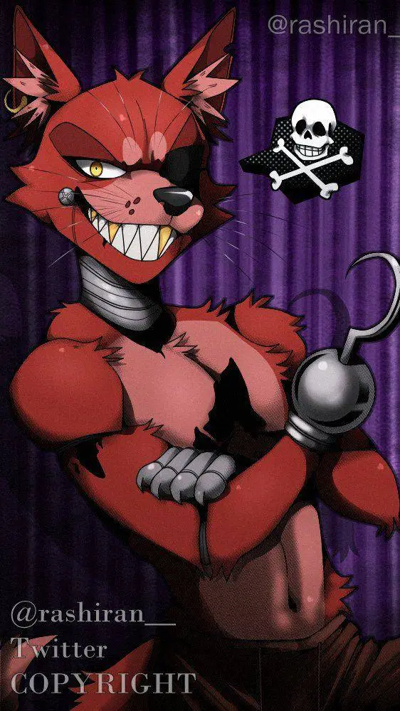 ai character: Foxy  background