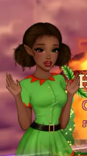 ai character: Holly  background