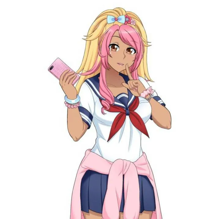 chat with ai character: kokoro momoiro