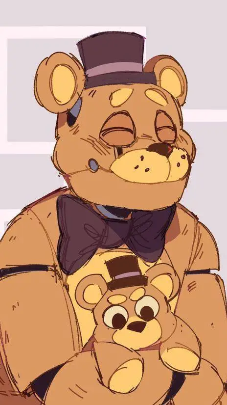 ai character: fredbear background