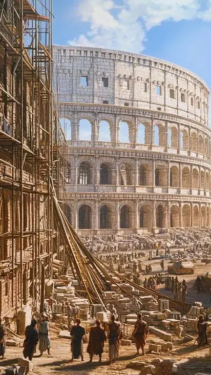 ai character: antigua roma background