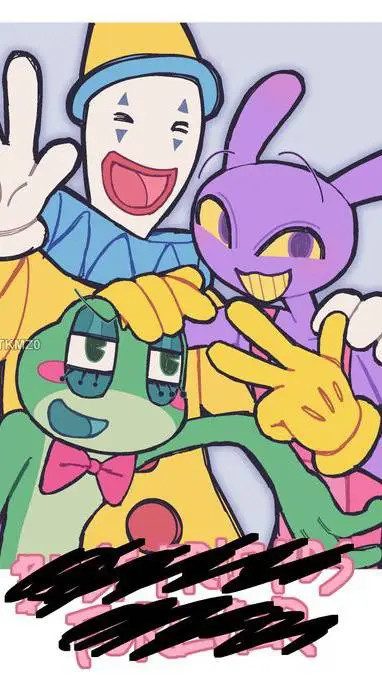 ai character: kaufmo,ribbit,jax background