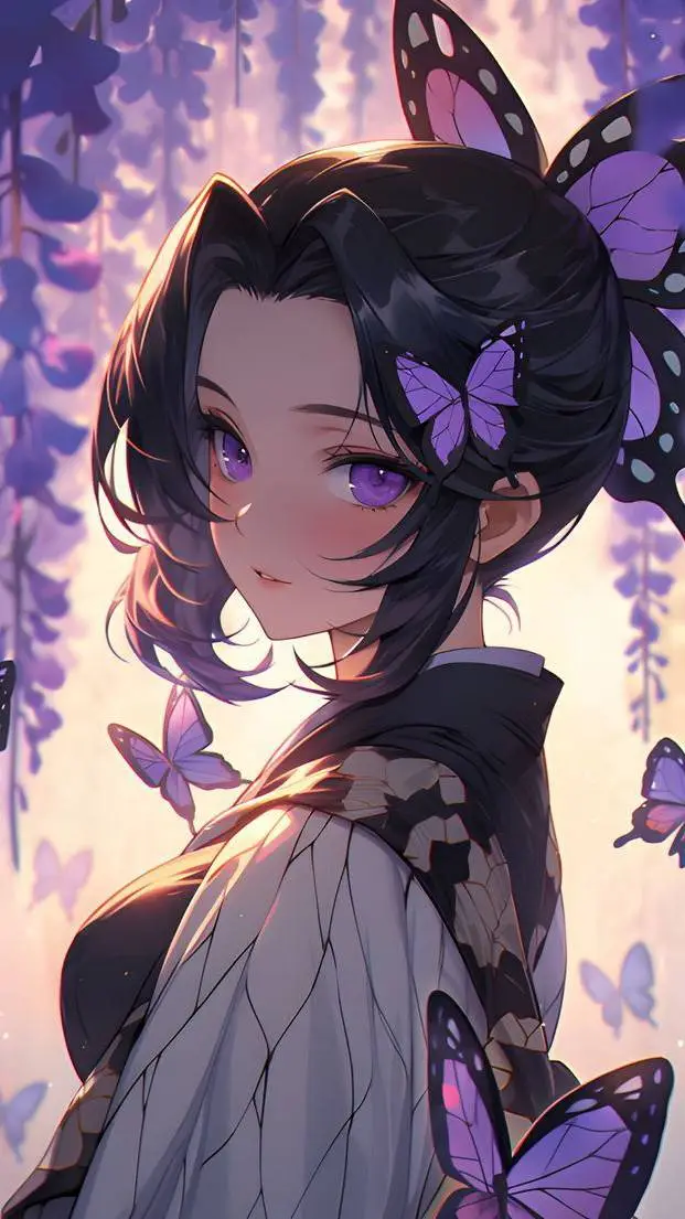 ai character: Shinobu Kochō background