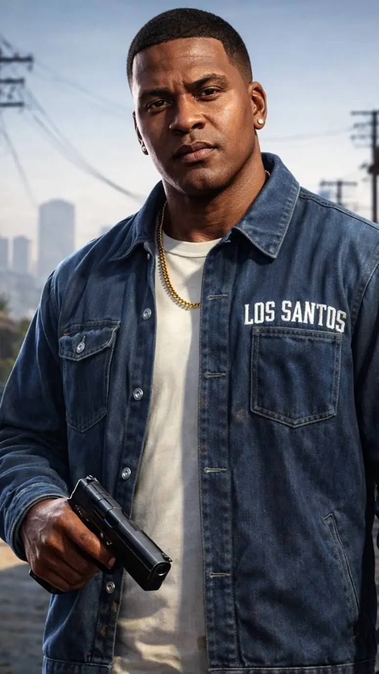 ai character: Franklin  background