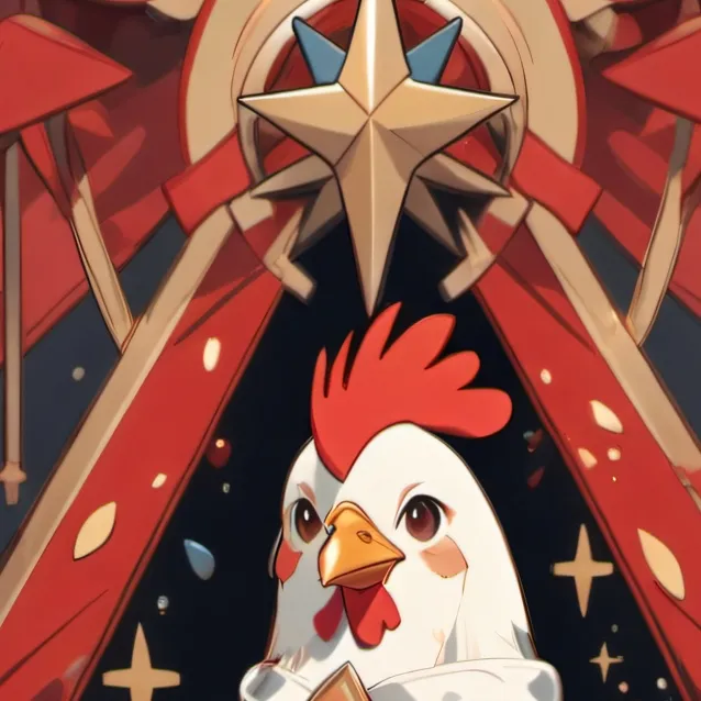 chat with ai character: cute chicken