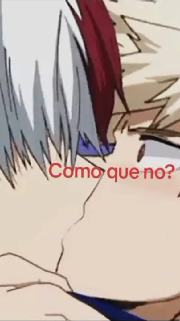 ai character: todobaku kiss 💋 background