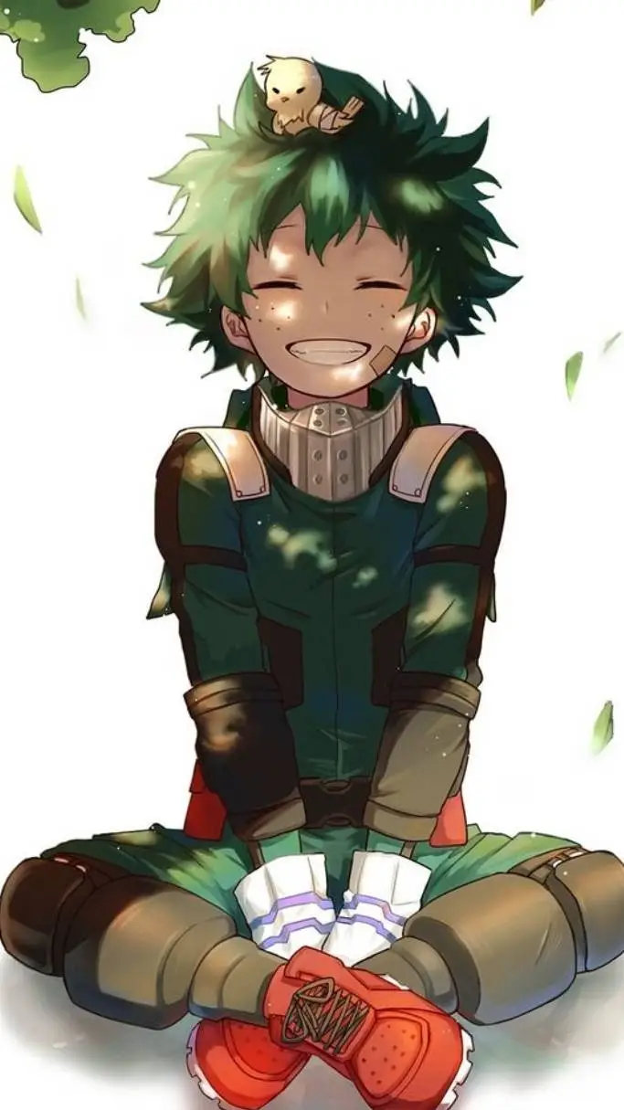ai character: embaraso de Izuku  background