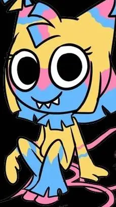 ai character: yatta the piñata background