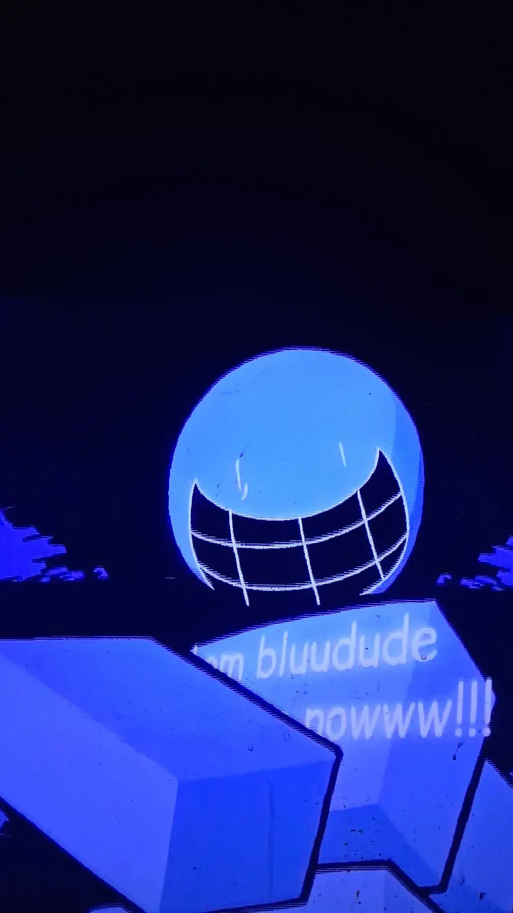 ai character: bluudud background