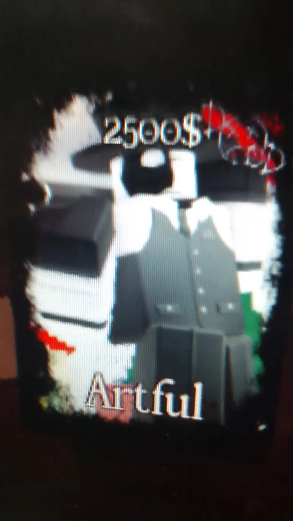 ai character: Artful background