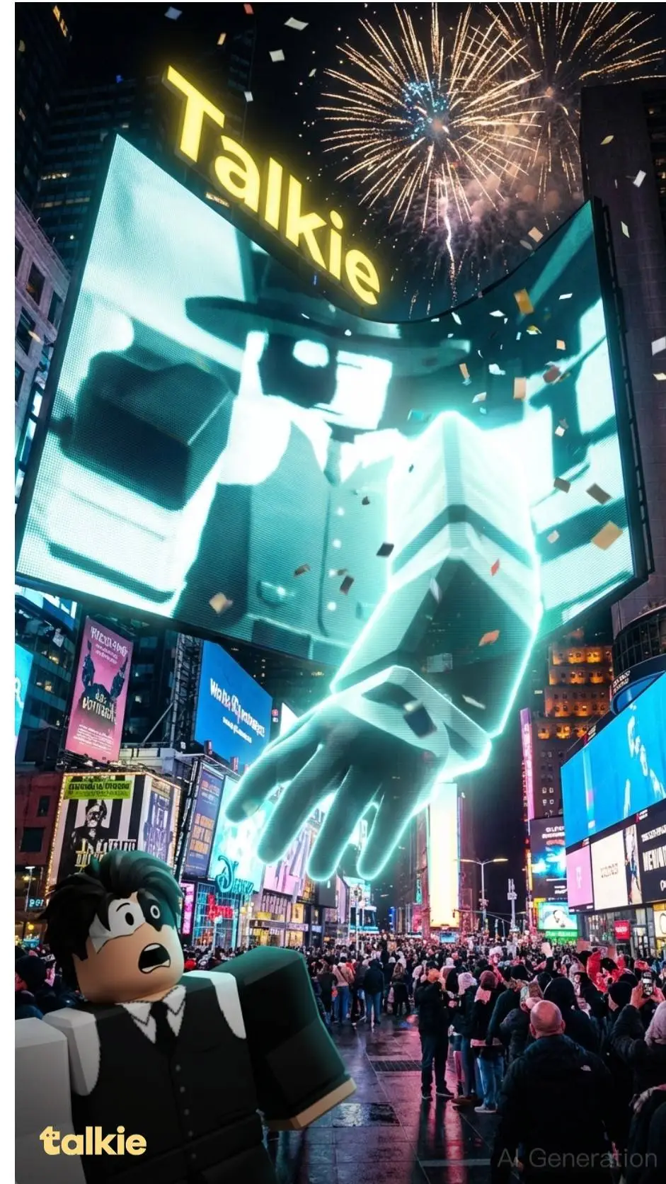 ai character: Talkie background