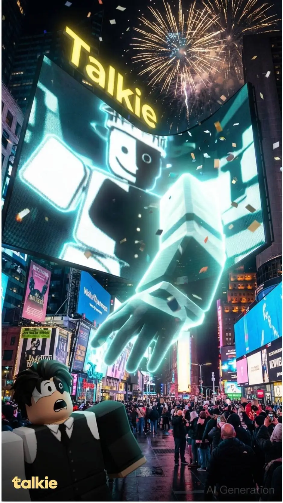 ai character: Talkie background