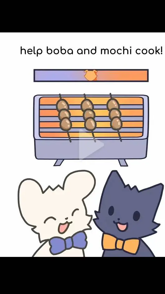 ai character: Boba and Mochi background