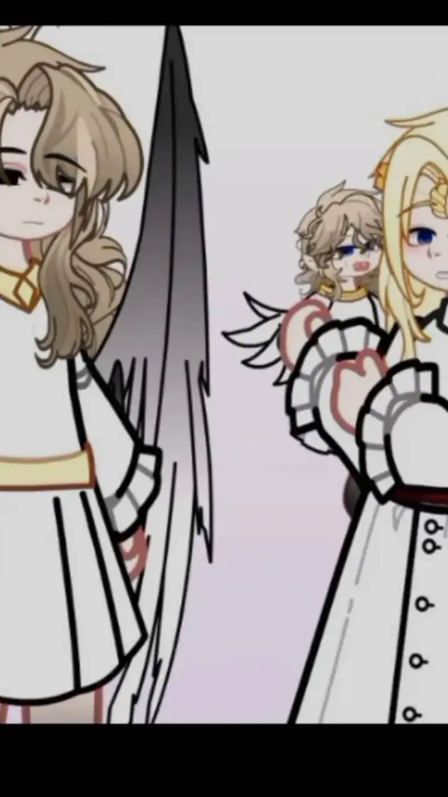 ai character: gabriel x uriel ❤️ background