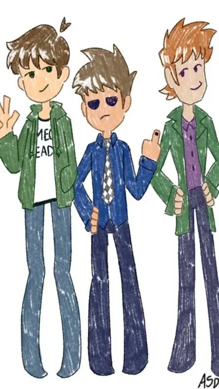 ai character: Eddsworld  background