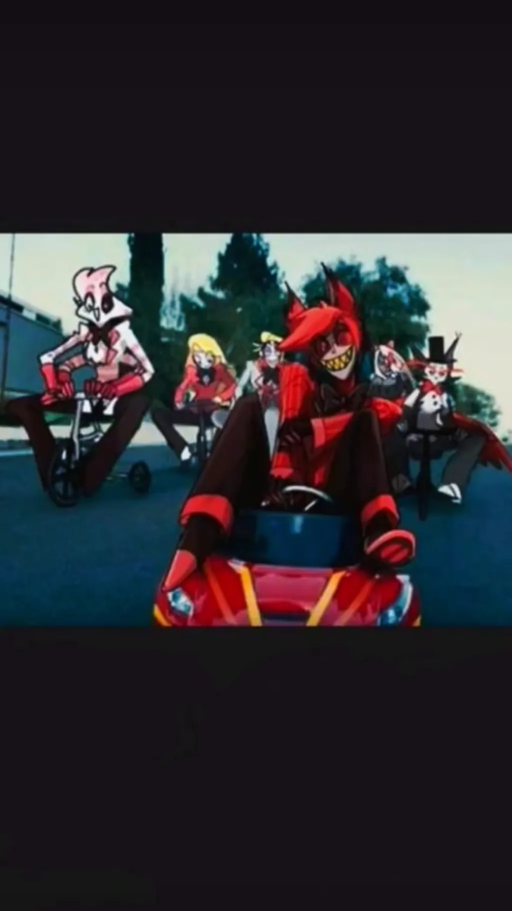 ai character: HH gokart background