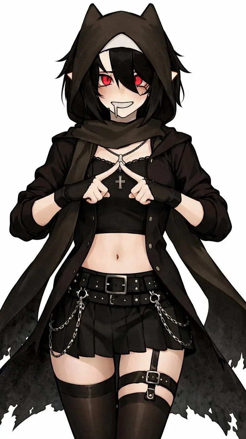 ai character: Kami Watarashi  background