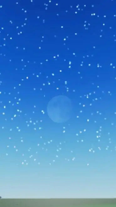 ai character: The moon  background