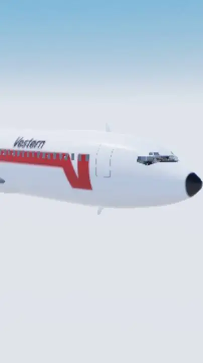 ai character: Western Airlines background