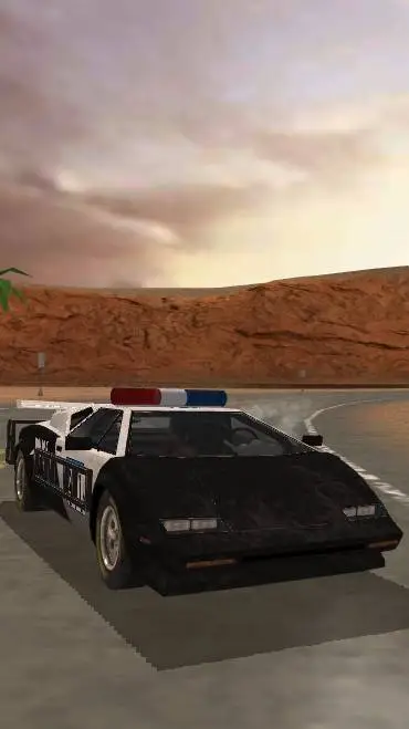 ai character: Fake police  background