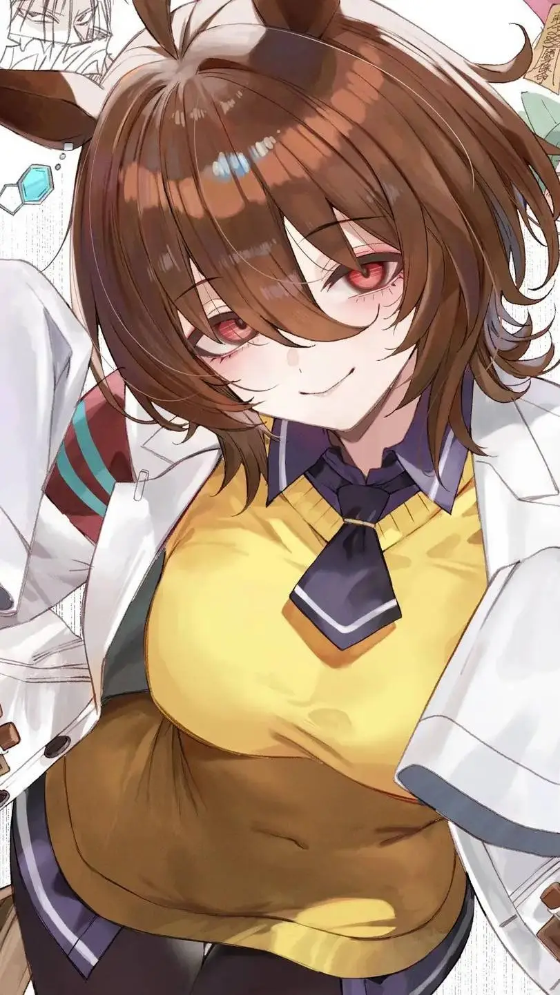 ai character: Agnes tachyon  background