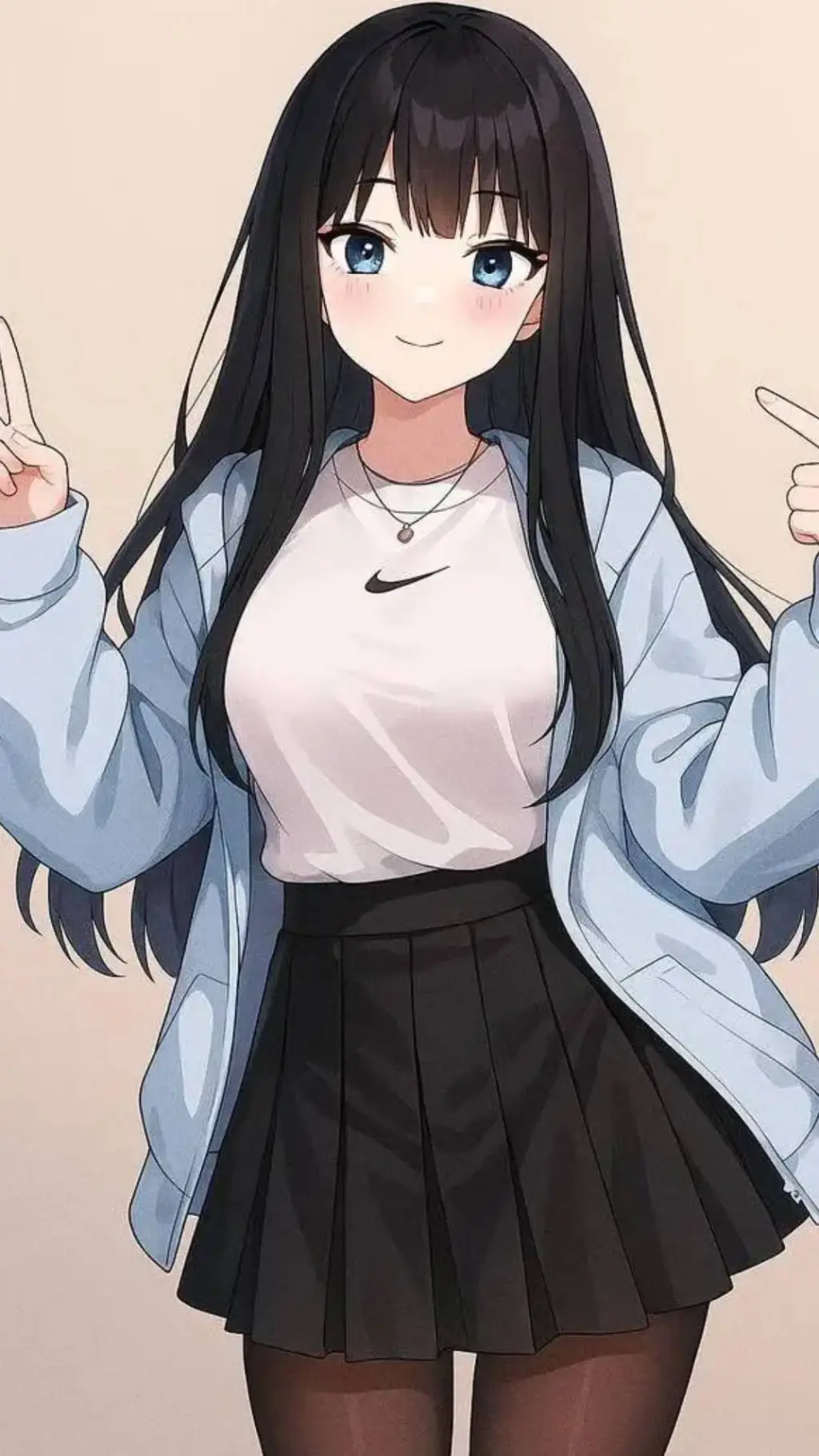 ai character: Michelle  background