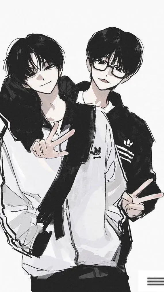 ai character: Jorge and Manny ❥ background