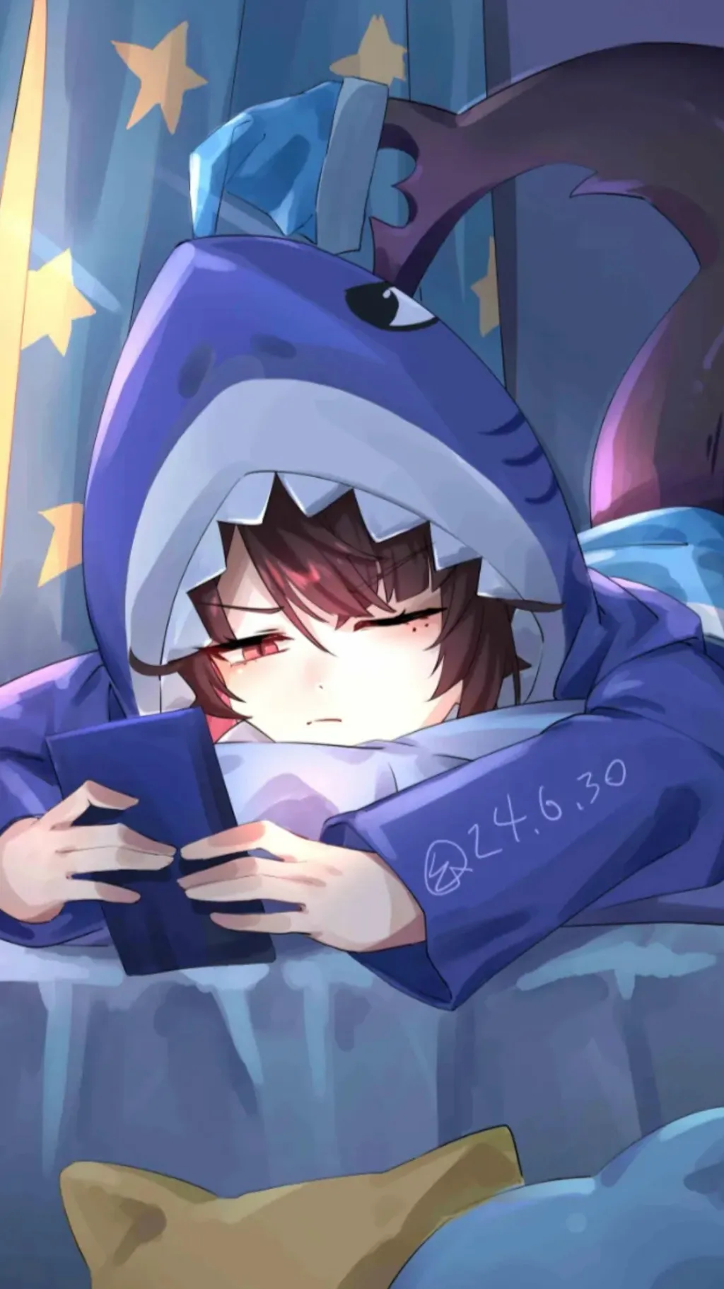 ai character: Ellen Joe  background