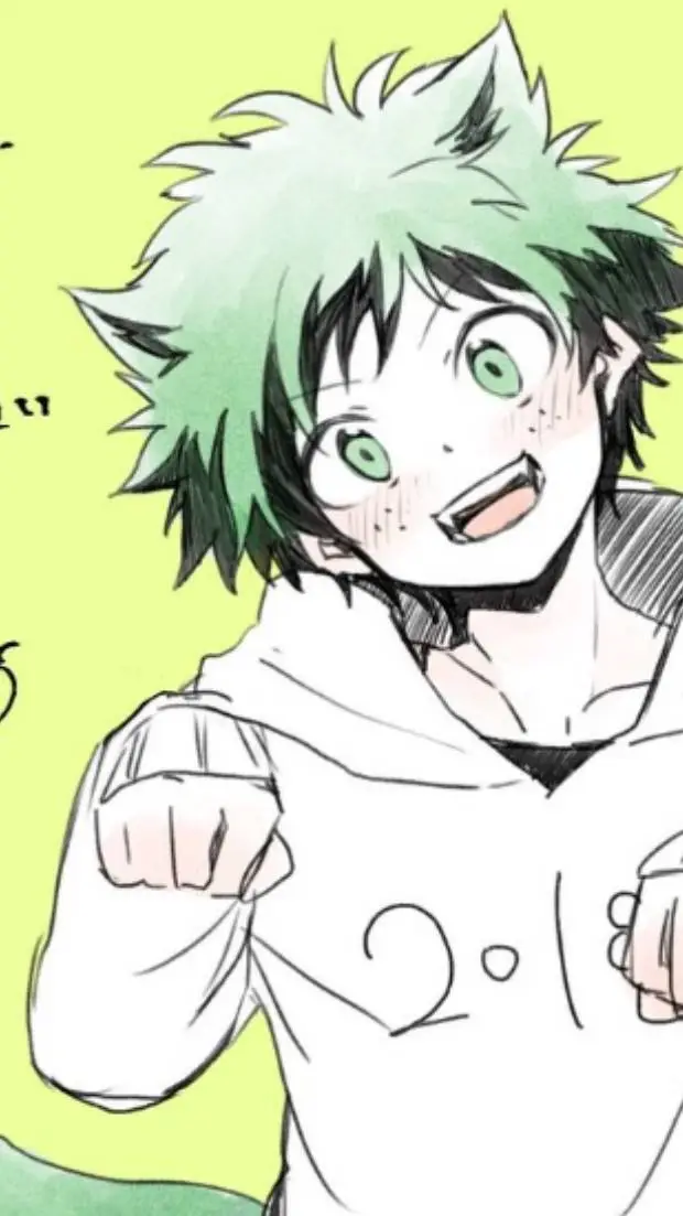 ai character: Deku background