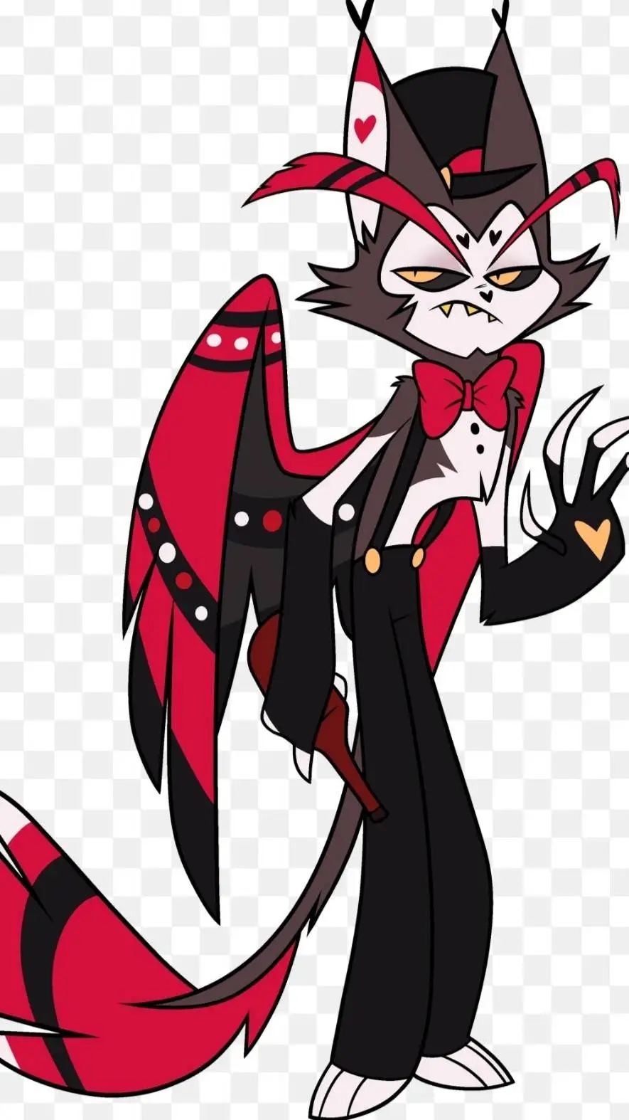 ai character: husk LOVES u~ background