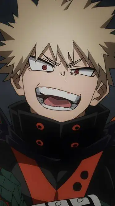 ai character: Bakugo💖💖 background