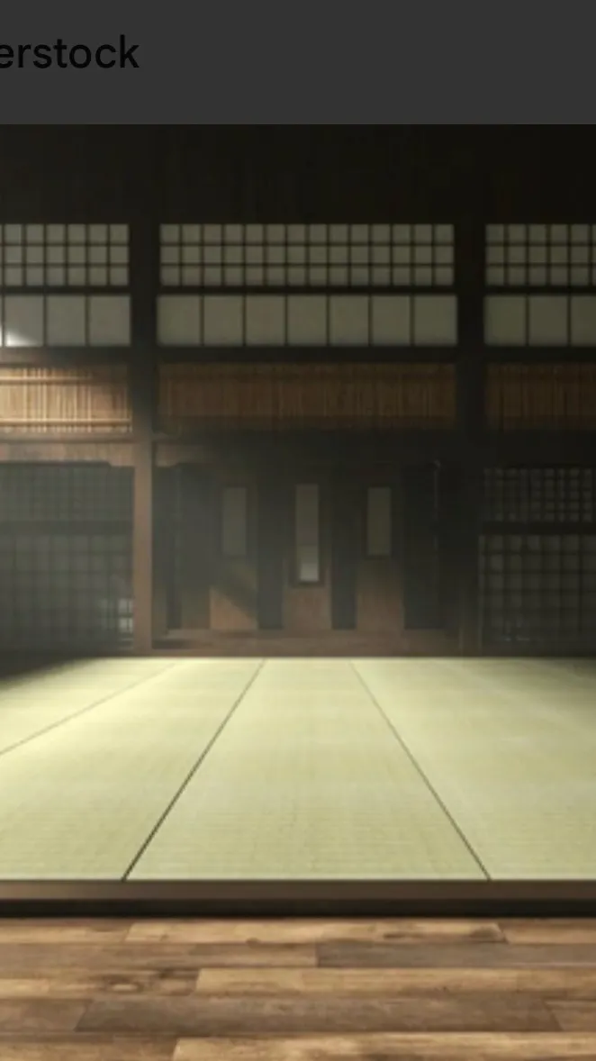 ai character: Dojo background