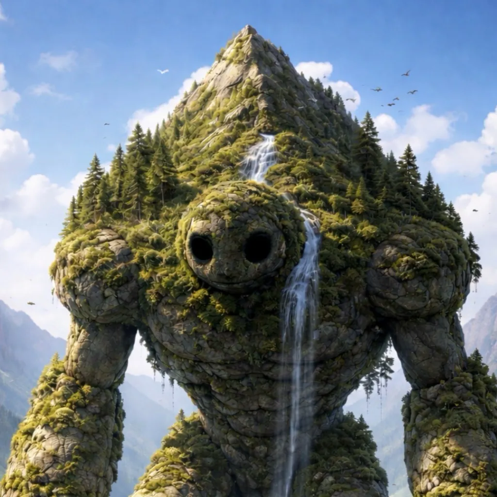 chat with ai character: ￼ Mountain peace.