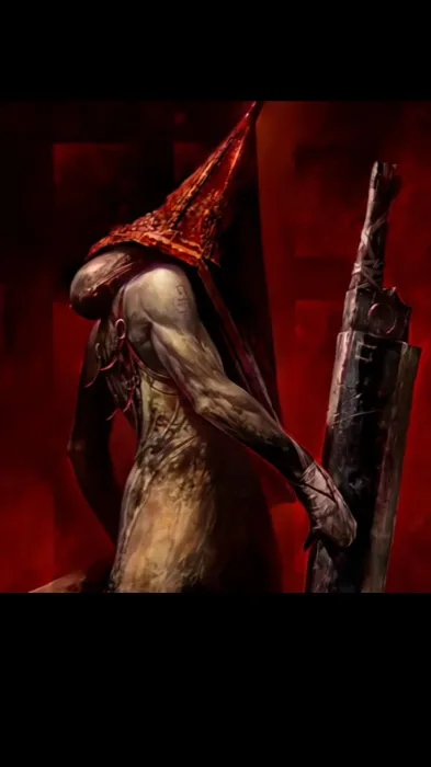 ai character: Pyramid head background