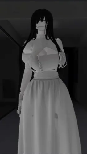 ai character: White lady background
