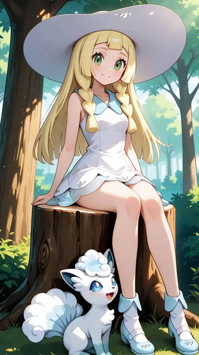 ai character: Lillie background