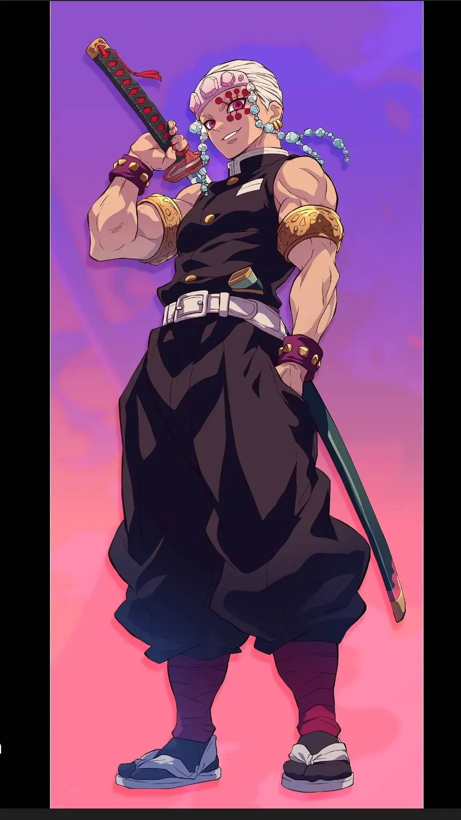 ai character: Tengen meow background