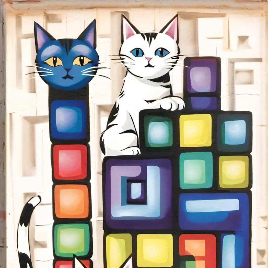 chat with ai character: puzzle cats 