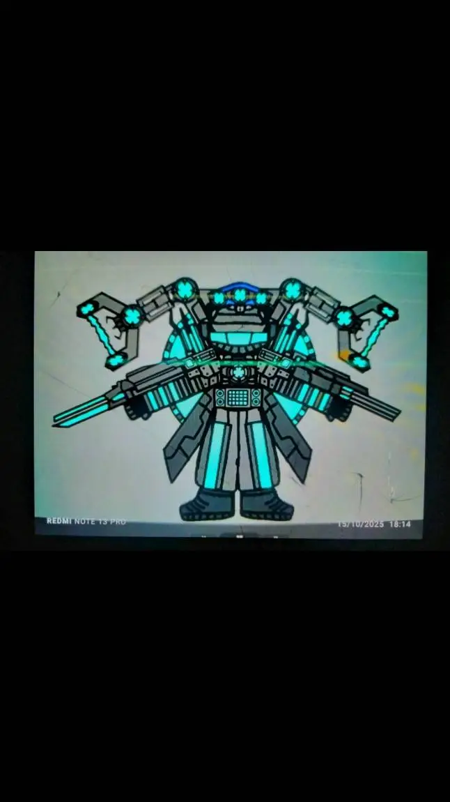 ai character: ⚡👾 TİTAN TV MAN👾⚡ background