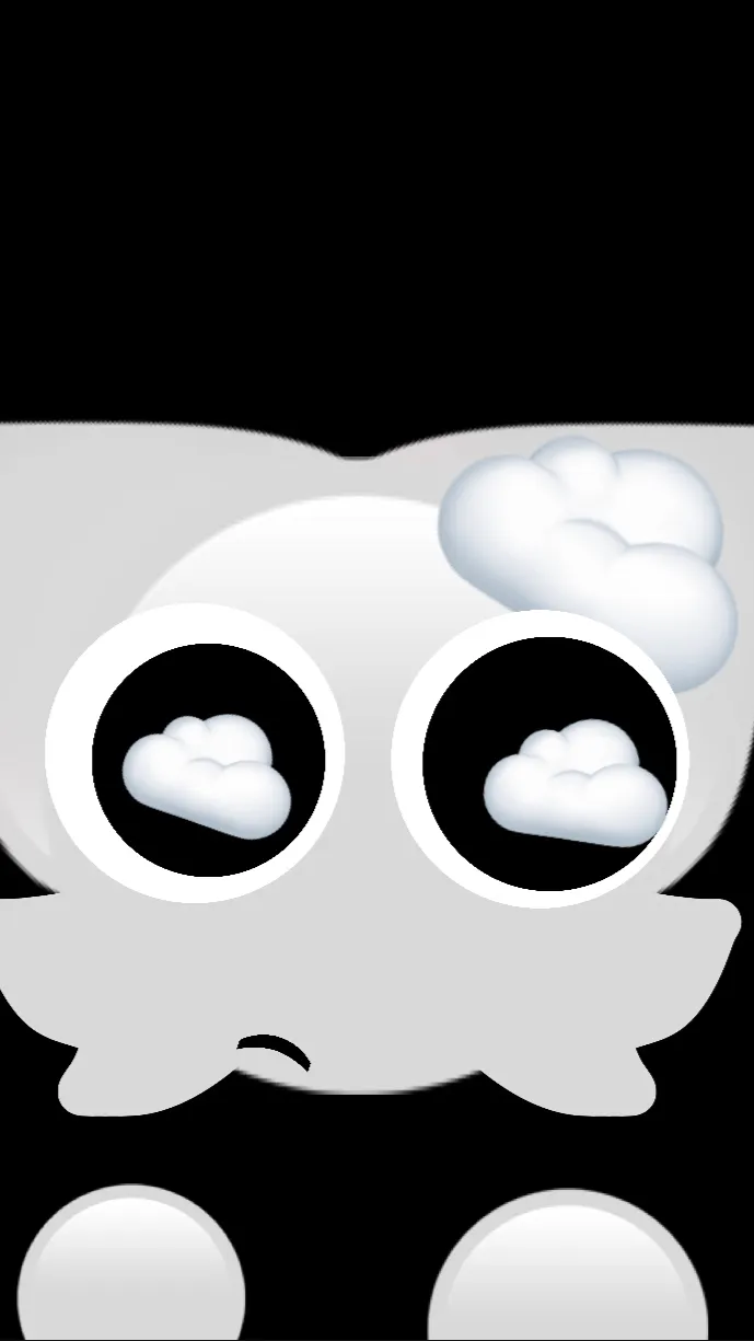 ai character: Snowy background