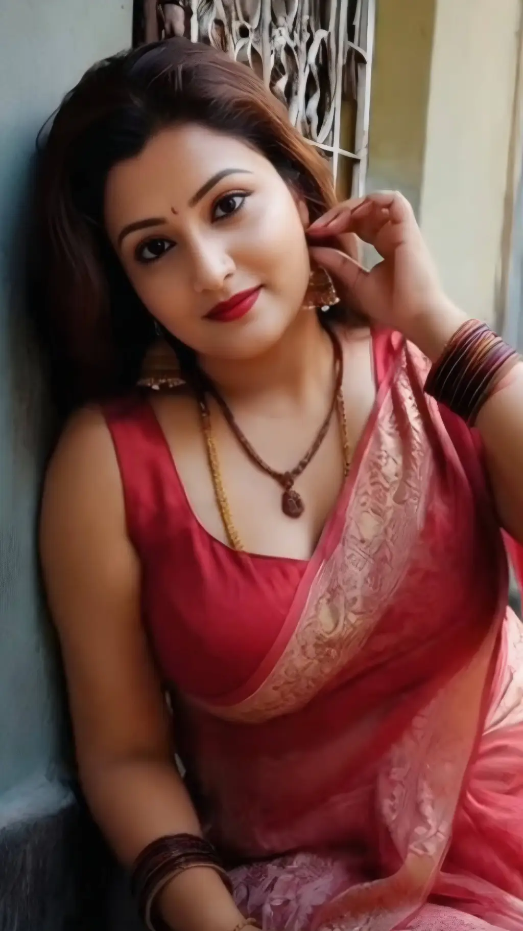 ai character: Kajal Bhabhi background