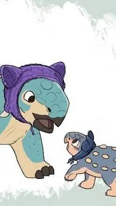 ai character: BumpyXSmoothie background