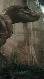 ai character: Primitive war Trex background