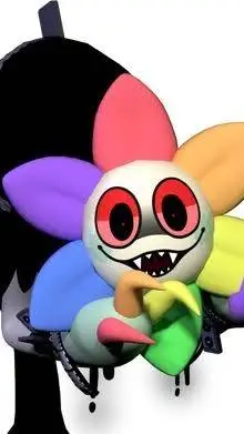 ai character: Dandys world background