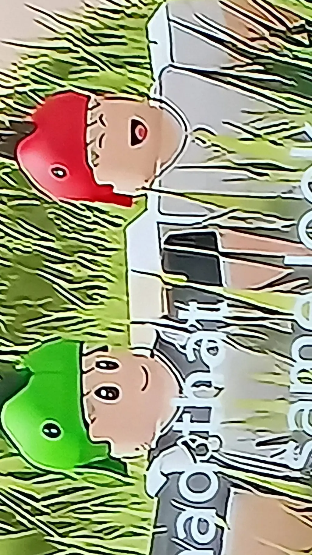 ai character: SWAP DEER KID AU background