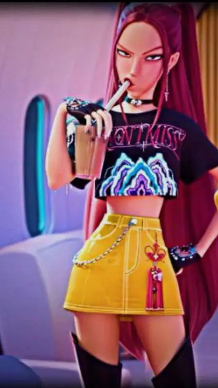 ai character: ☆MiRa☆ background