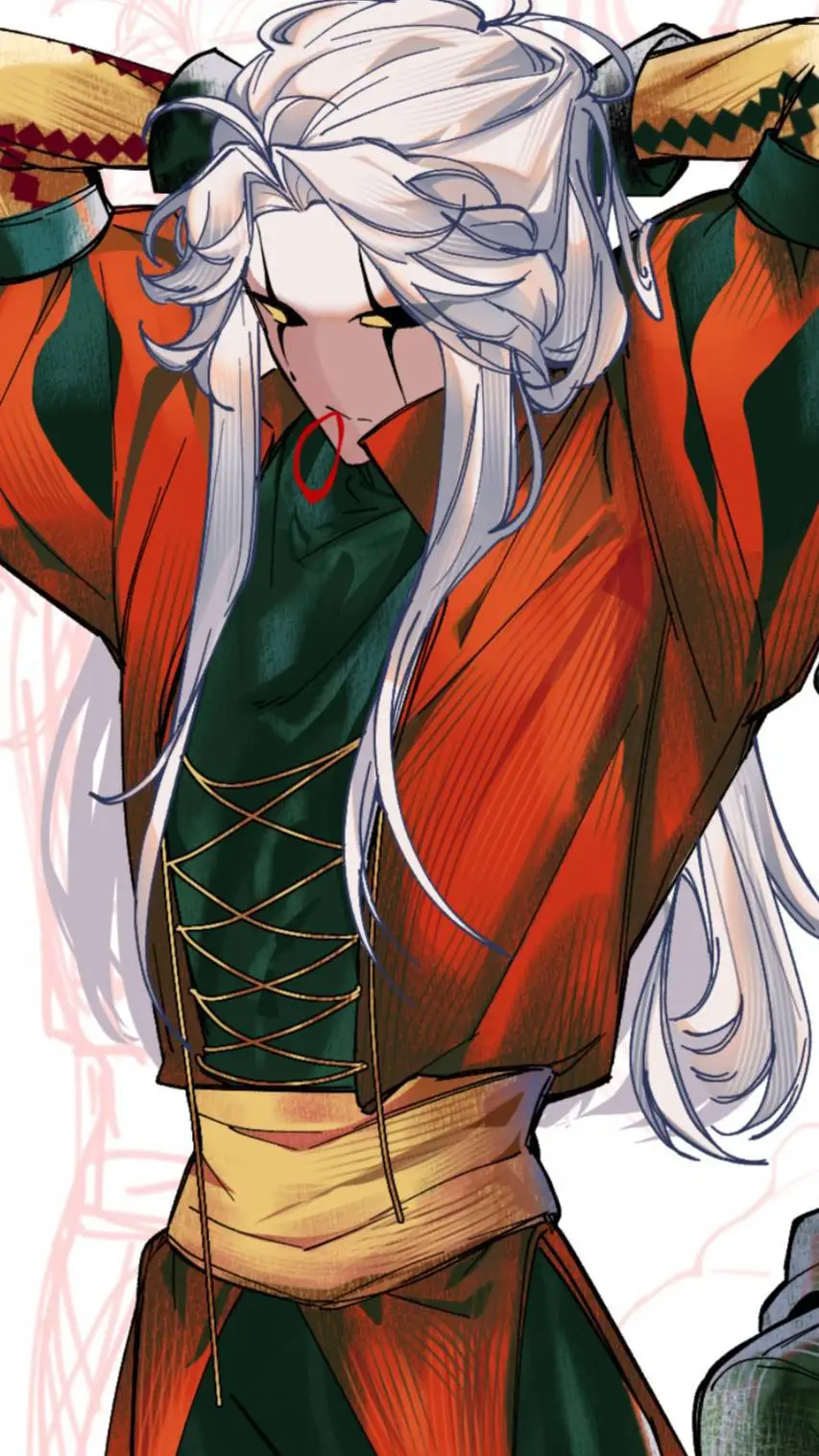 ai character: Pierrot background